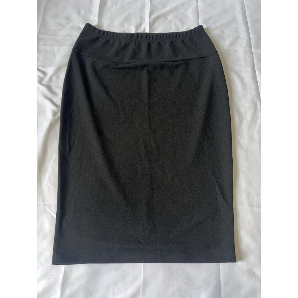 Shein Pencil Skirt Black Midi Straight Women's 1XL